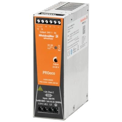 InControl Automation Weidmuller PRO ECO3 120W 24V 5A