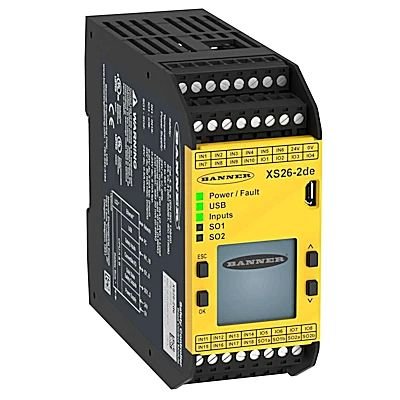 InControl Automation Banner XS26 Series Expandable Safety Controllers